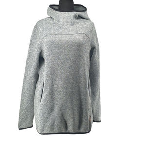 INDYGENA Women's Mily Fleece Knit Hoodie polartec warm technical sz sm